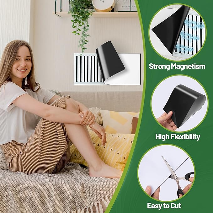 Magnetic vent covers