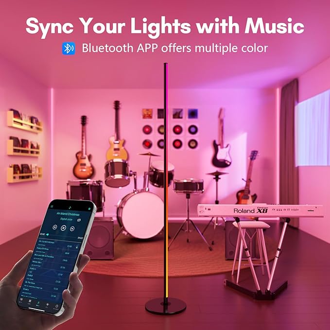 LumiSync™ RGBIC Smart Corner Floor Lamp