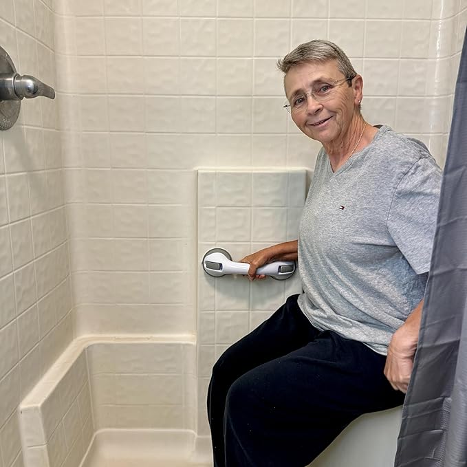 SafeHold™ Heavy-Duty Shower Grab Handle