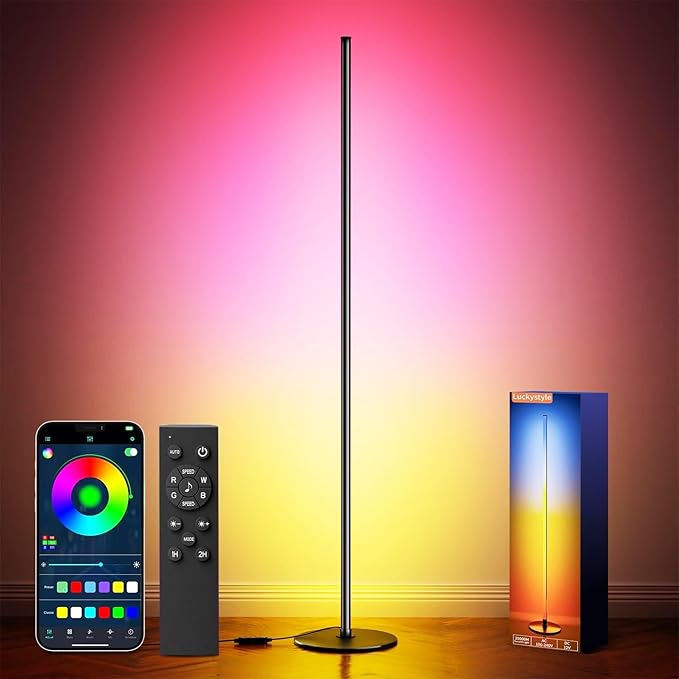 LumiSync™ RGBIC Smart Corner Floor Lamp