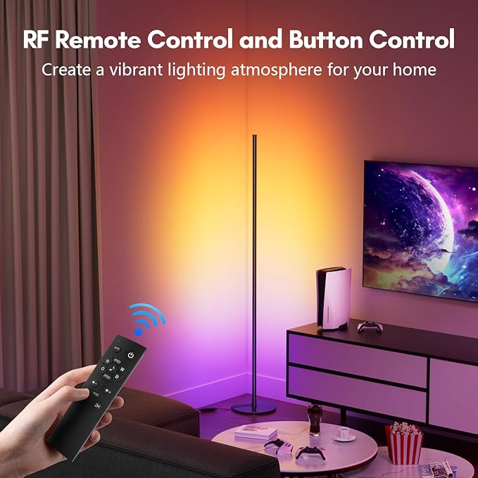 LumiSync™ RGBIC Smart Corner Floor Lamp