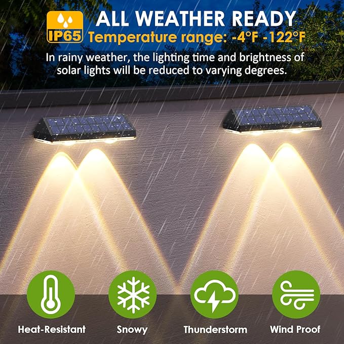 Solar Fence Lights